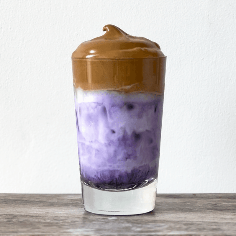 Iced Ube Latte