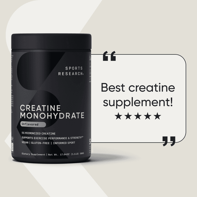 Creatine 5 star review image