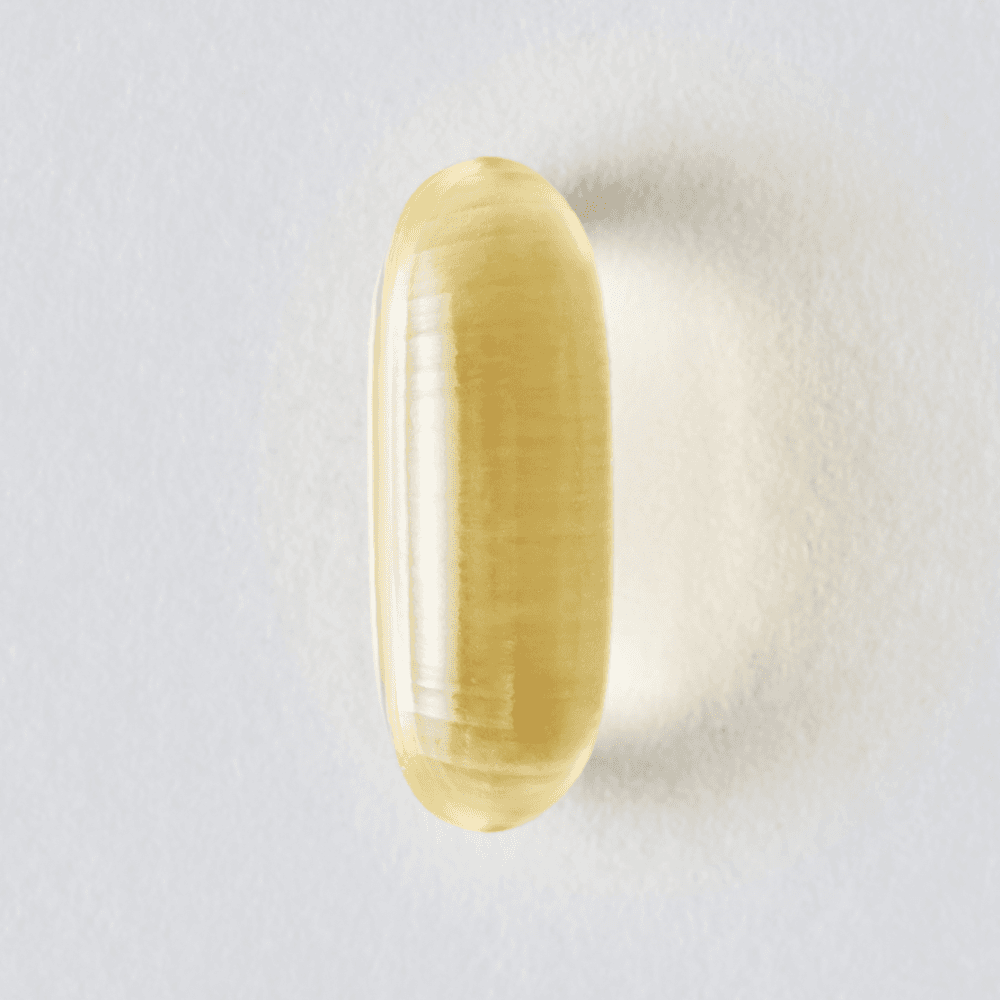 A single Sports Research Vegan Omega 3 + Vitamin D3 plantgel.